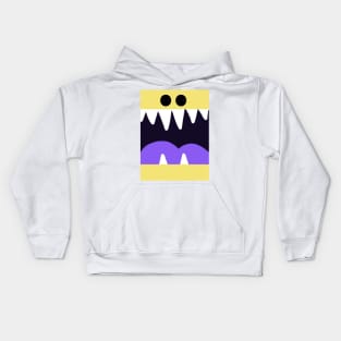 Yellow Monster or Dino Kids Hoodie